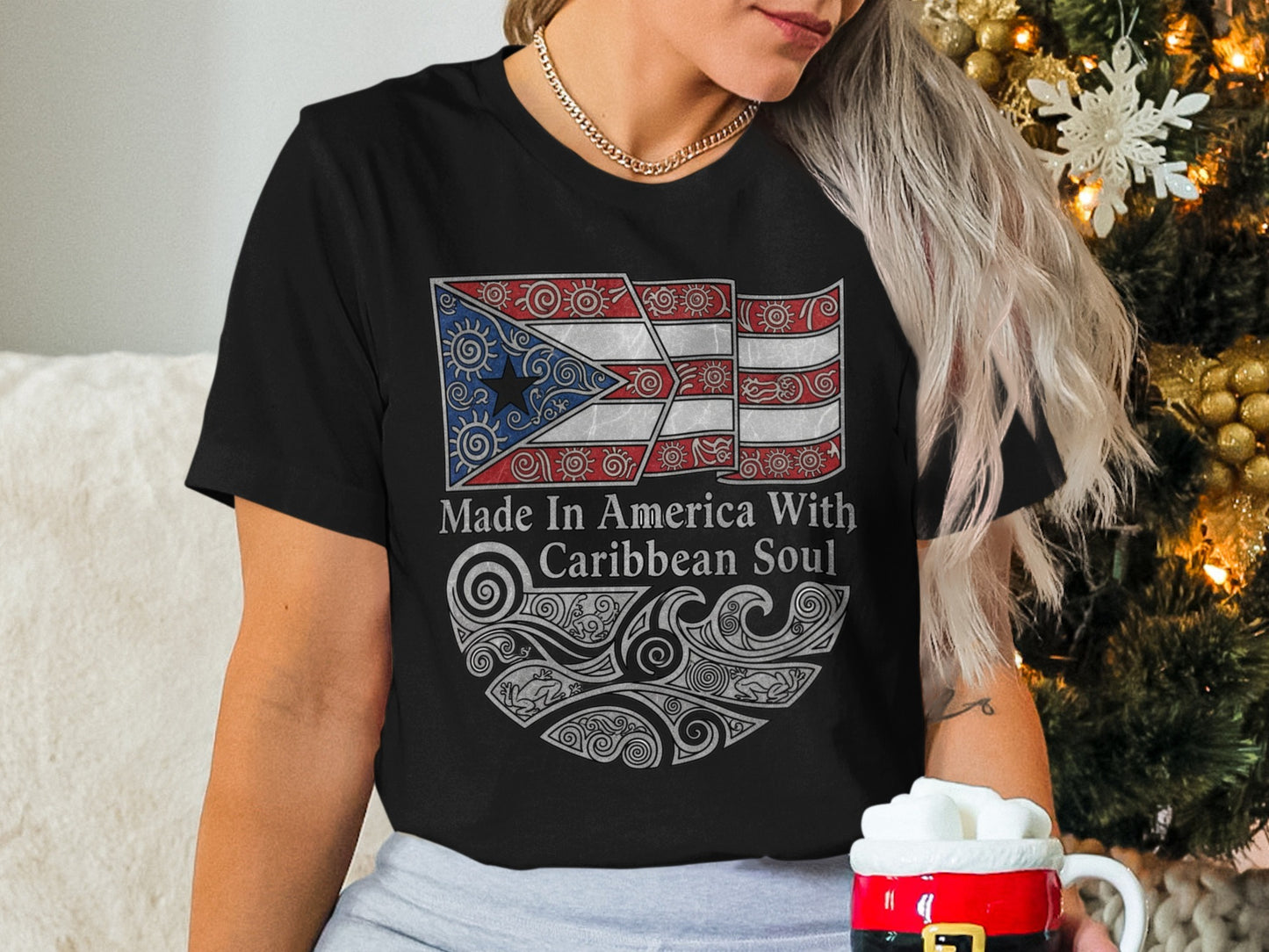 Made In America With Caribbean Soul T-shirt