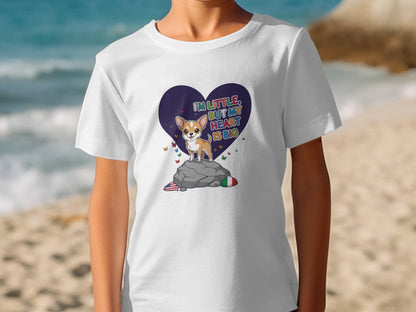 I'm Little But My Heart Is Big Chihuahua t-shirt
