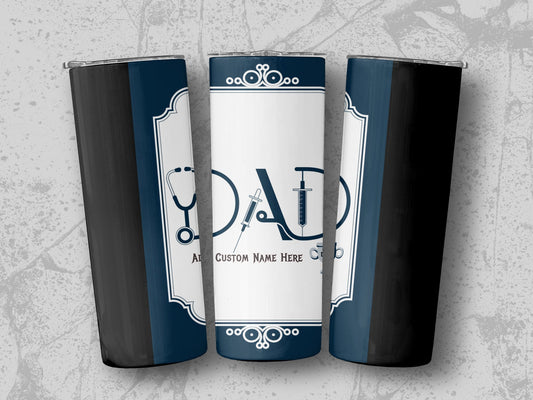 Personalized Dad Healthcare Theme Travel Mug product