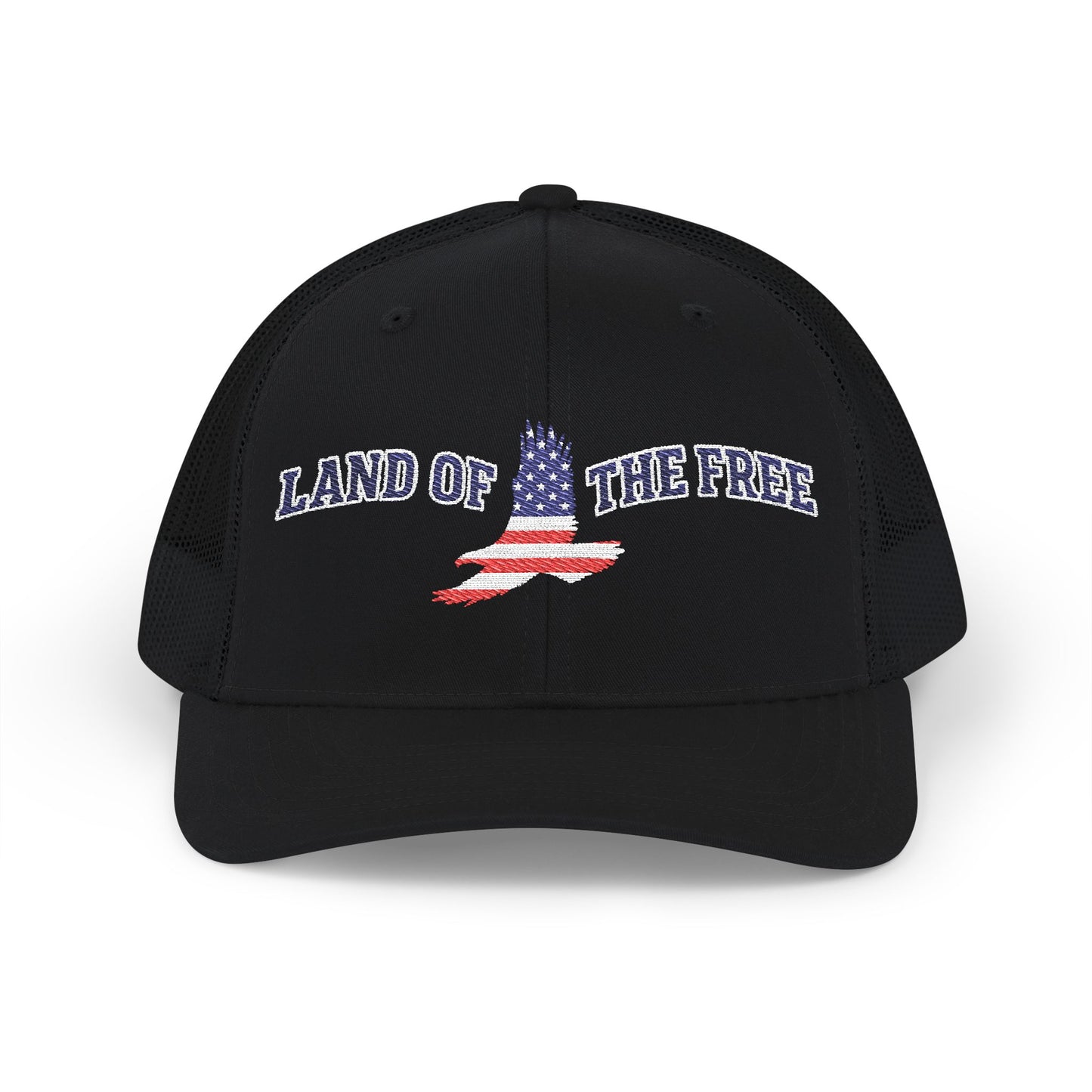 4th of JULY Patriotic Snapback Trucker Cap, Land of the Free Hat, Embroidered Cap for Independence Day, Casual Wear, Outdoor Activities