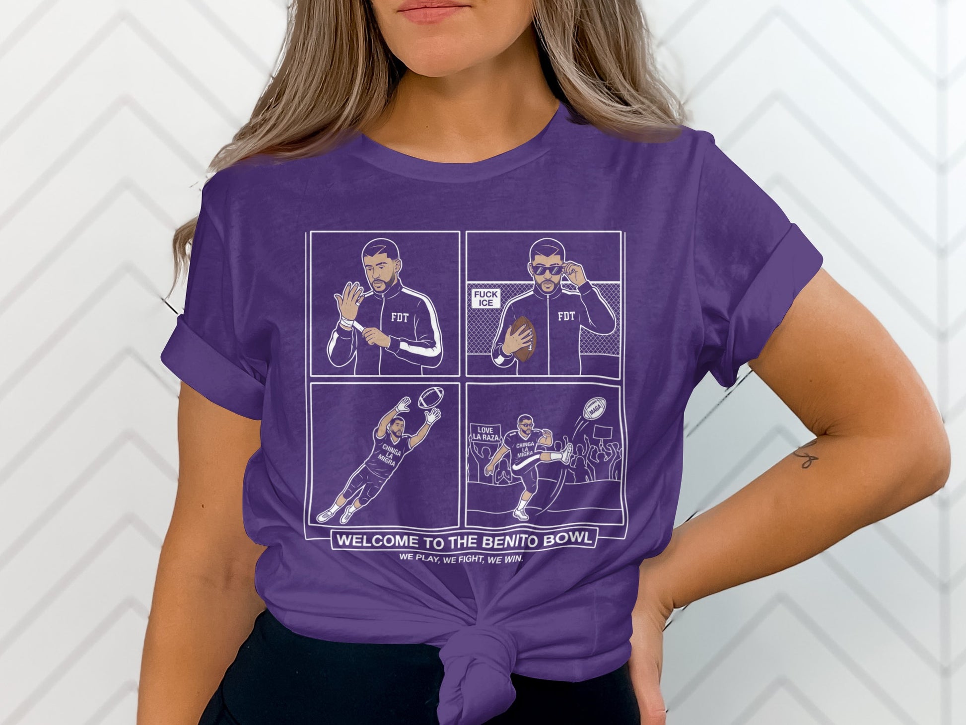 Welcome to the Benito Bowl Sports Graphic Tee