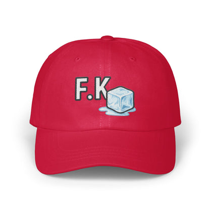 F.K Ice Cube Embroidered Design Red Hat product