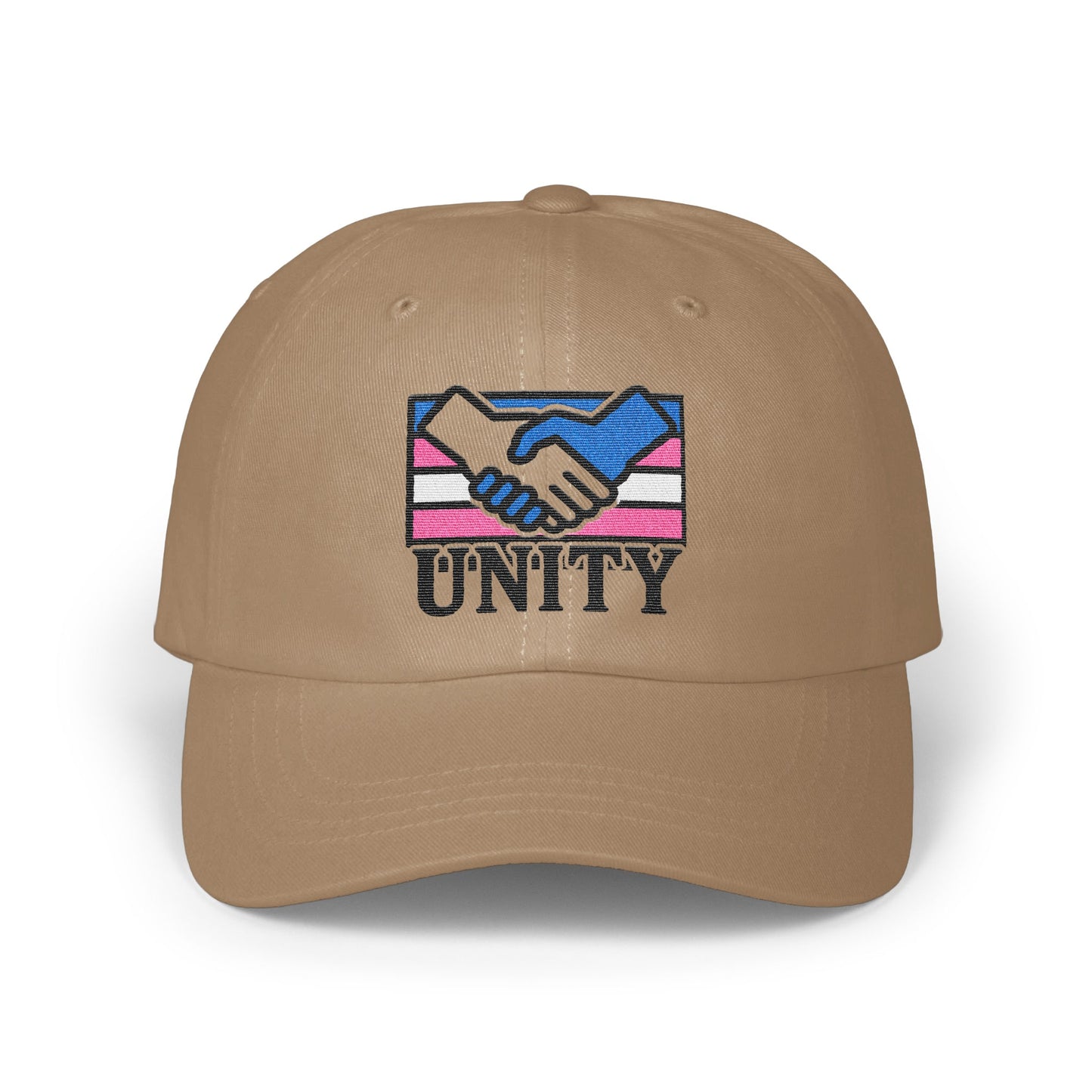 Unity Handshake Design Adjustable Baseball Cap product