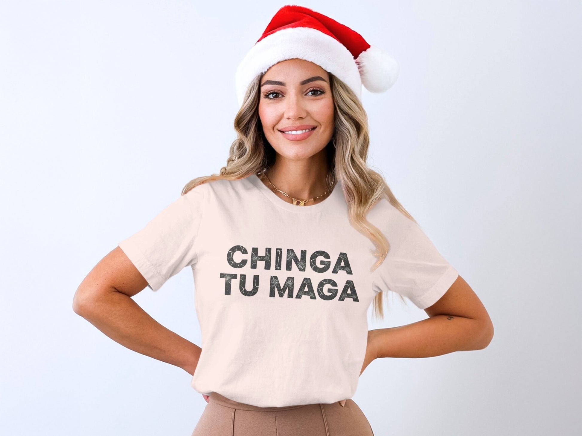 Festive Chinga Tu Maga Graphic Tee Product