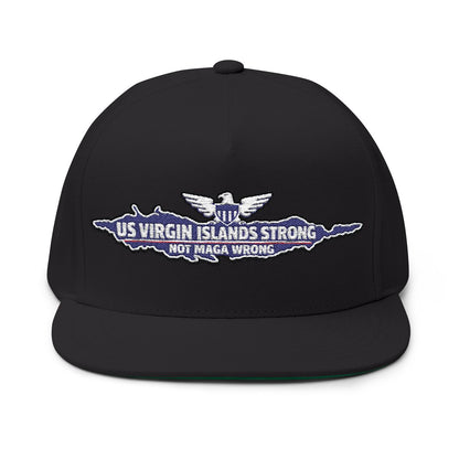 US Virgin Islands Strong Not MAGA Wrong Hat