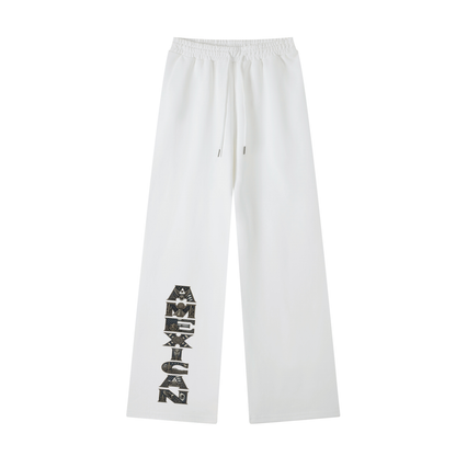 IMAG Immigrants Make America Great Essential Straight-Leg Sweatpants
