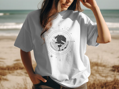 Artistic Eagle Design Graphic Tee product