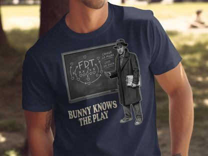 Bunny Knows The Play Graphic Tee Shirt