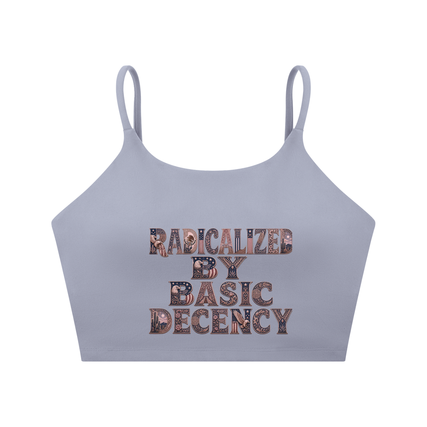 Spaghetti Strap Yoga Sports Bra