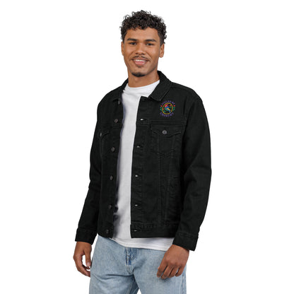 Embroidered Unisex Denim Jacket - Express Yourself with Unique Stitching, Casual Streetwear, Summer Festivals, Gifts for Trendsetters, [...]