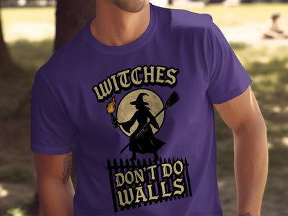 Witches Don't Do Walls Graphic T-Shirt product type