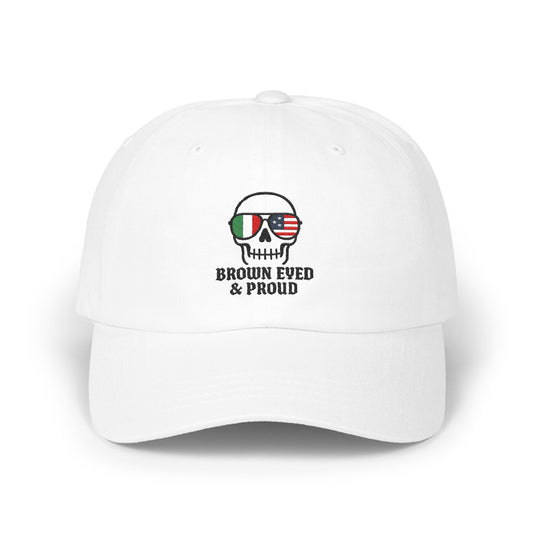 Brown Eyed and Proud Skull Graphic Hat product