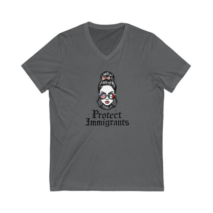 Protect Immigrants Graphic V-Neck T-Shirt product