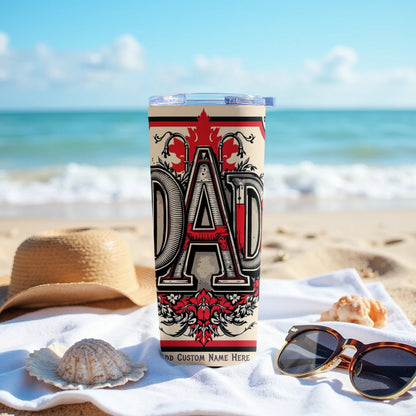 Unique Dad Tumbler Customizable Drinkware Product