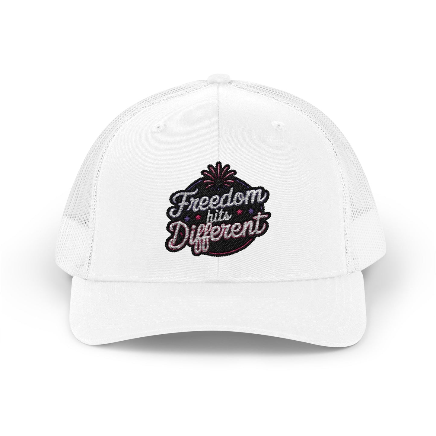 Freedom Hits Different Snapback Trucker Cap - Stylish Sportswear for Summer Activities