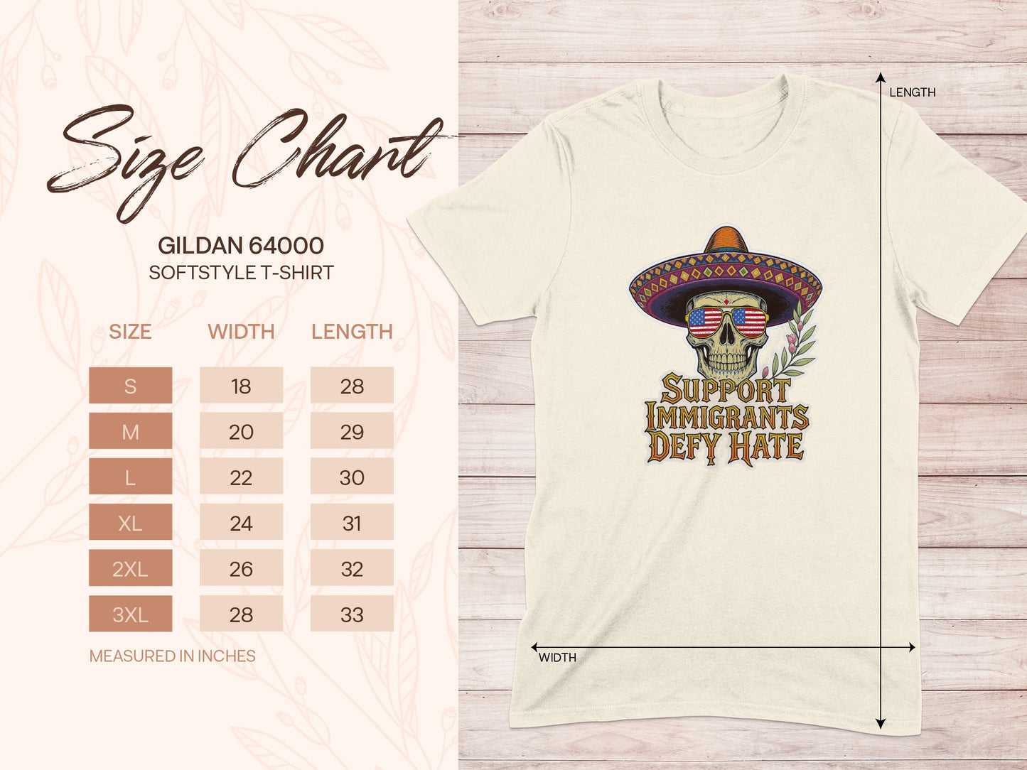 Support Immigrants Defy Hate T-shirt product type