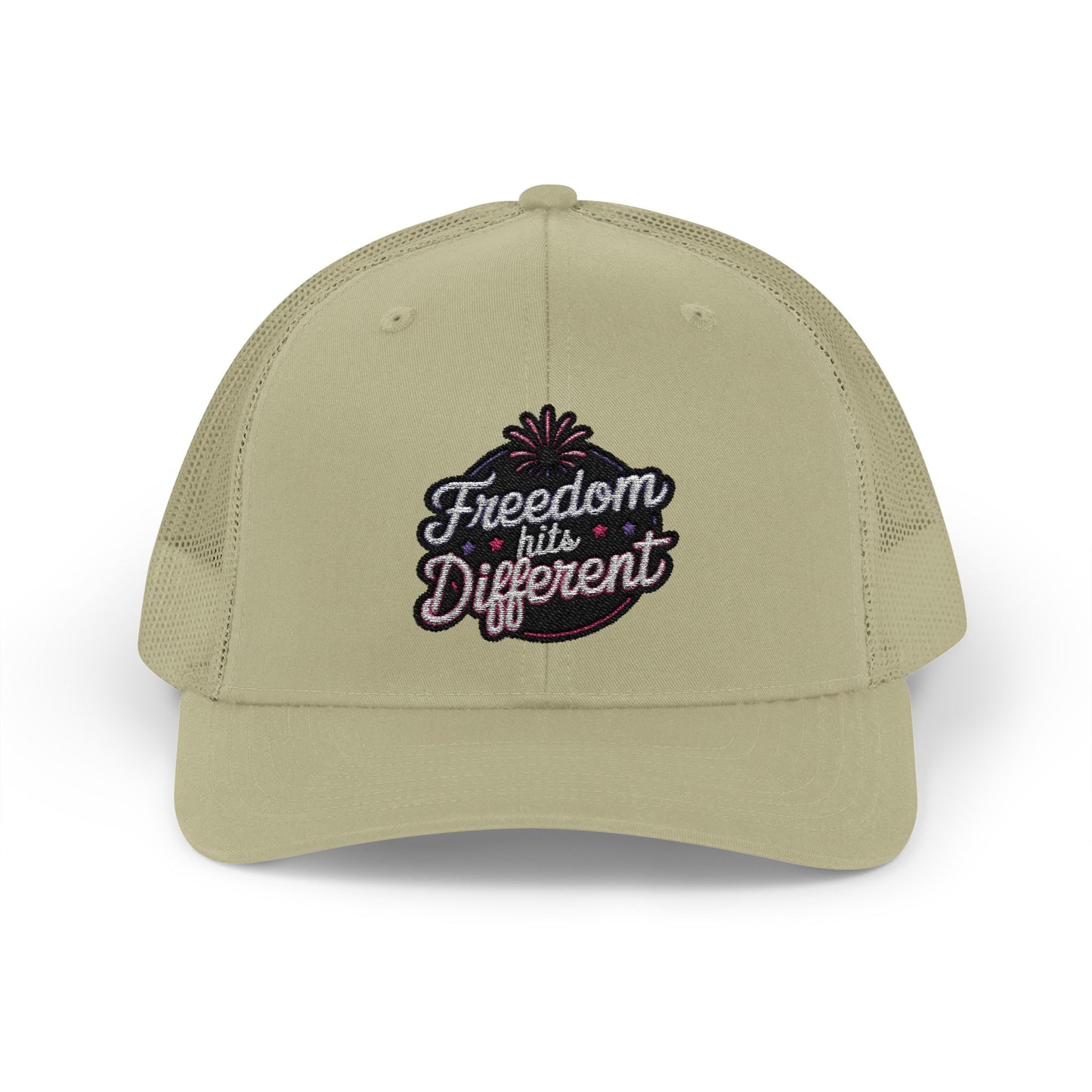 Freedom Hits Different Snapback Trucker Cap - Stylish Sportswear for Summer Activities