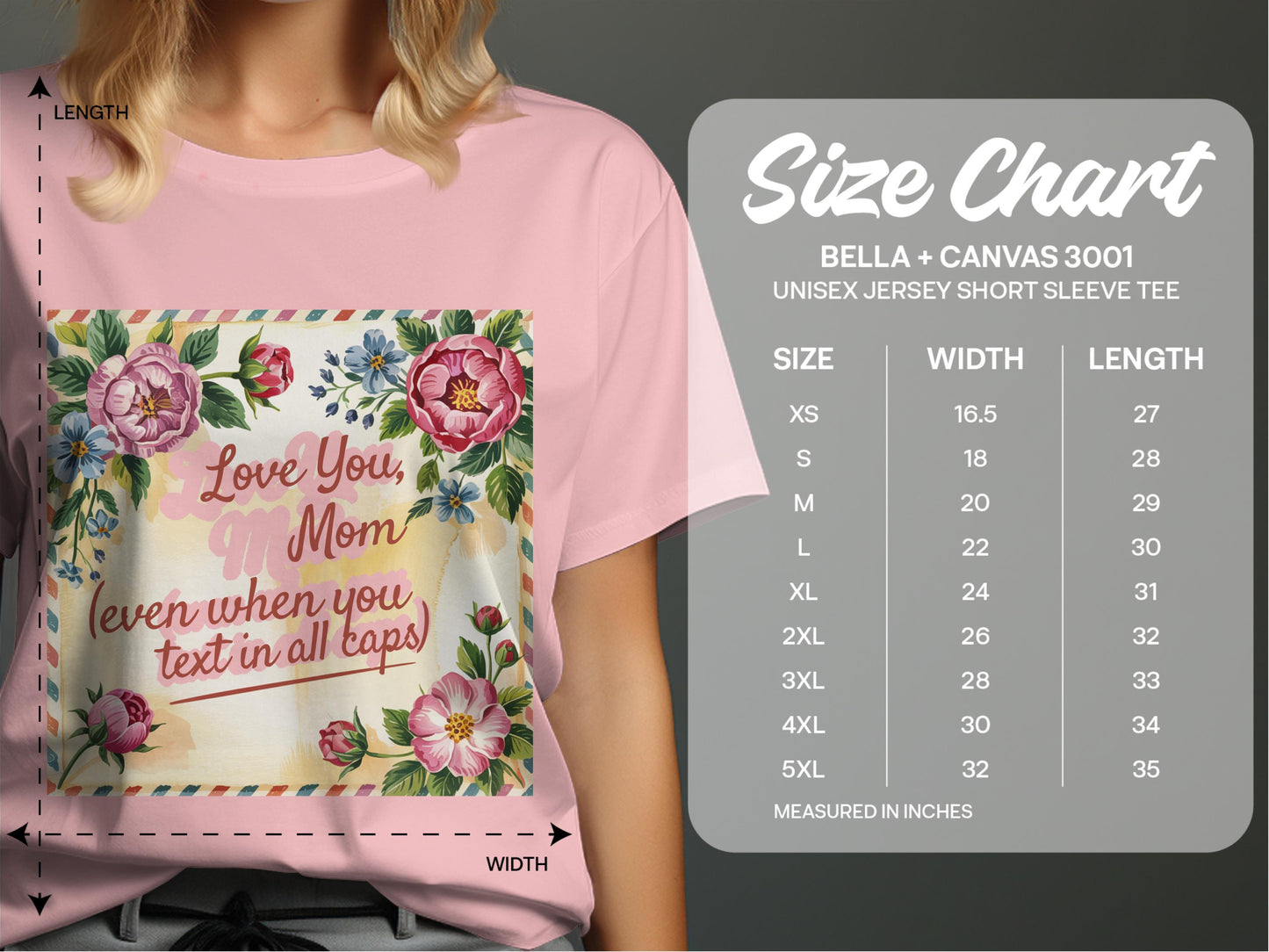 Love You Mom Even When You Text In All Caps Tee product