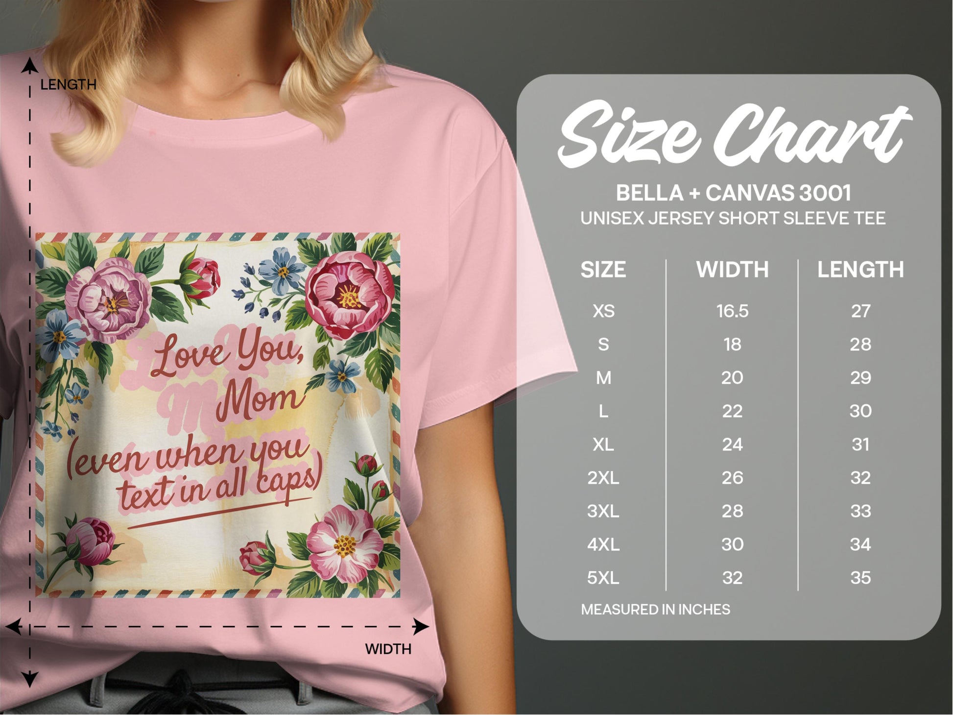 Love You Mom Even When You Text In All Caps Tee product