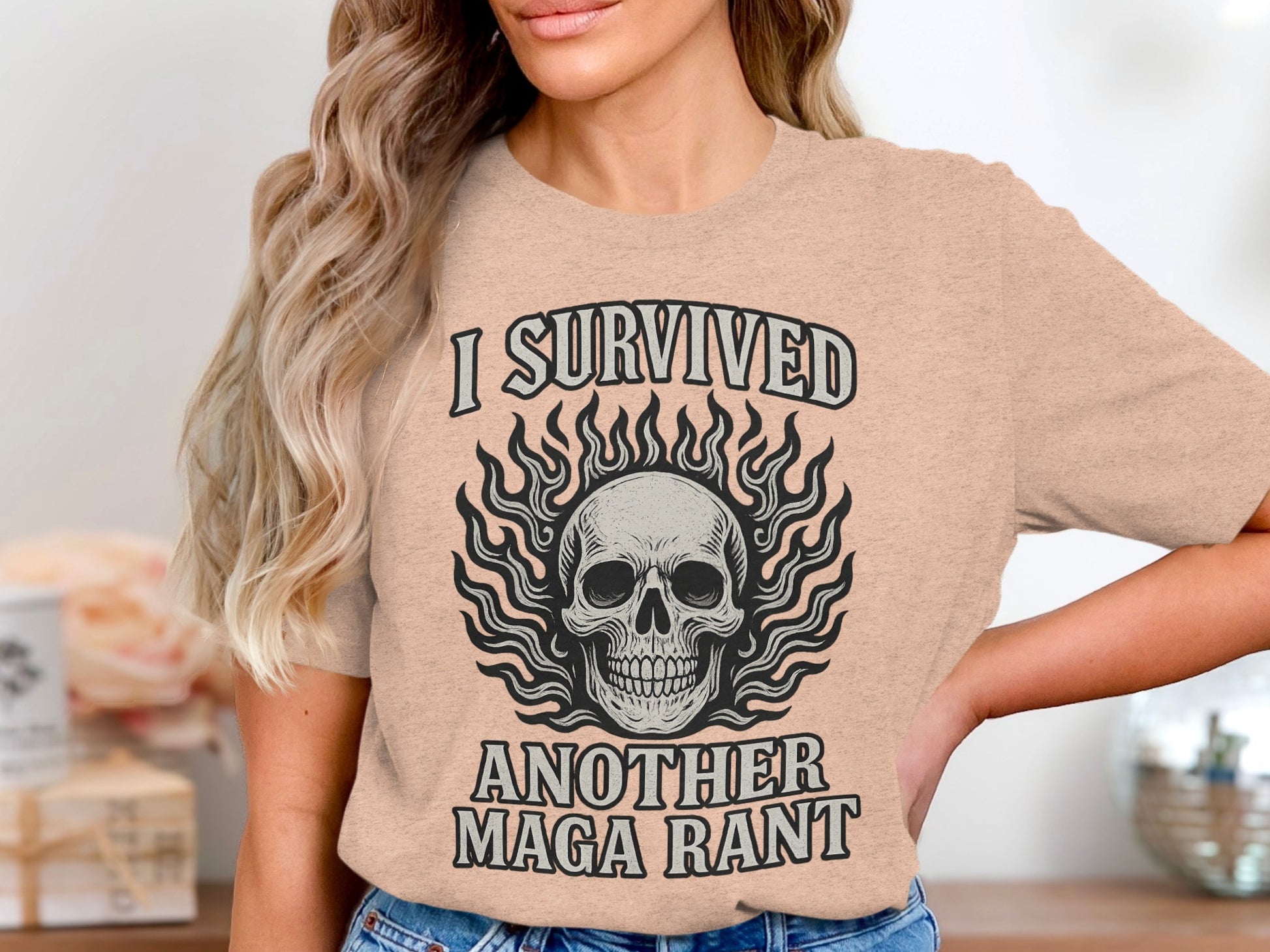 I Survived Another Maga Rant Graphic Tee