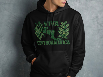 Viva Centroamérica Graphic Black Hoodie product