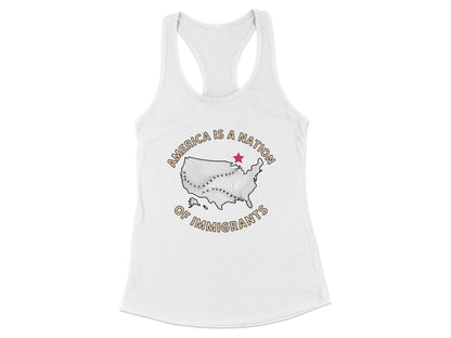 America Is A Nation Of Immigrants Tank Top