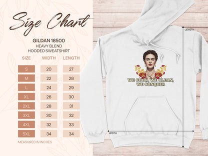 We Cook We Clean We Conquer Hooded Sweatshirt