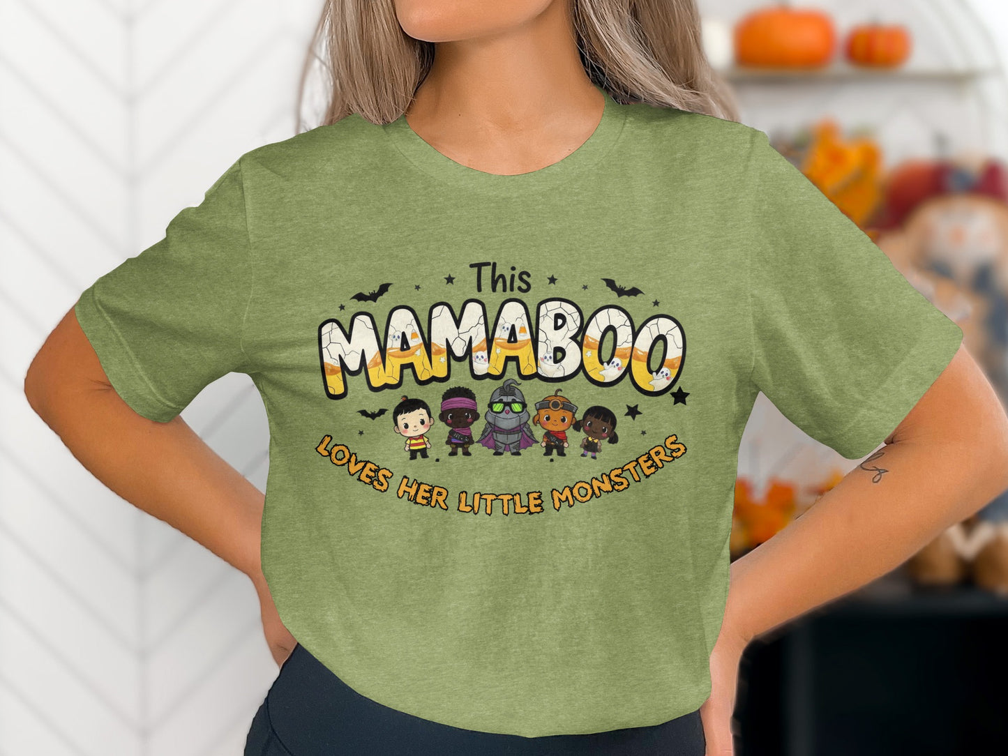 This Mamaboo Loves Her Little Monsters T-shirt product type