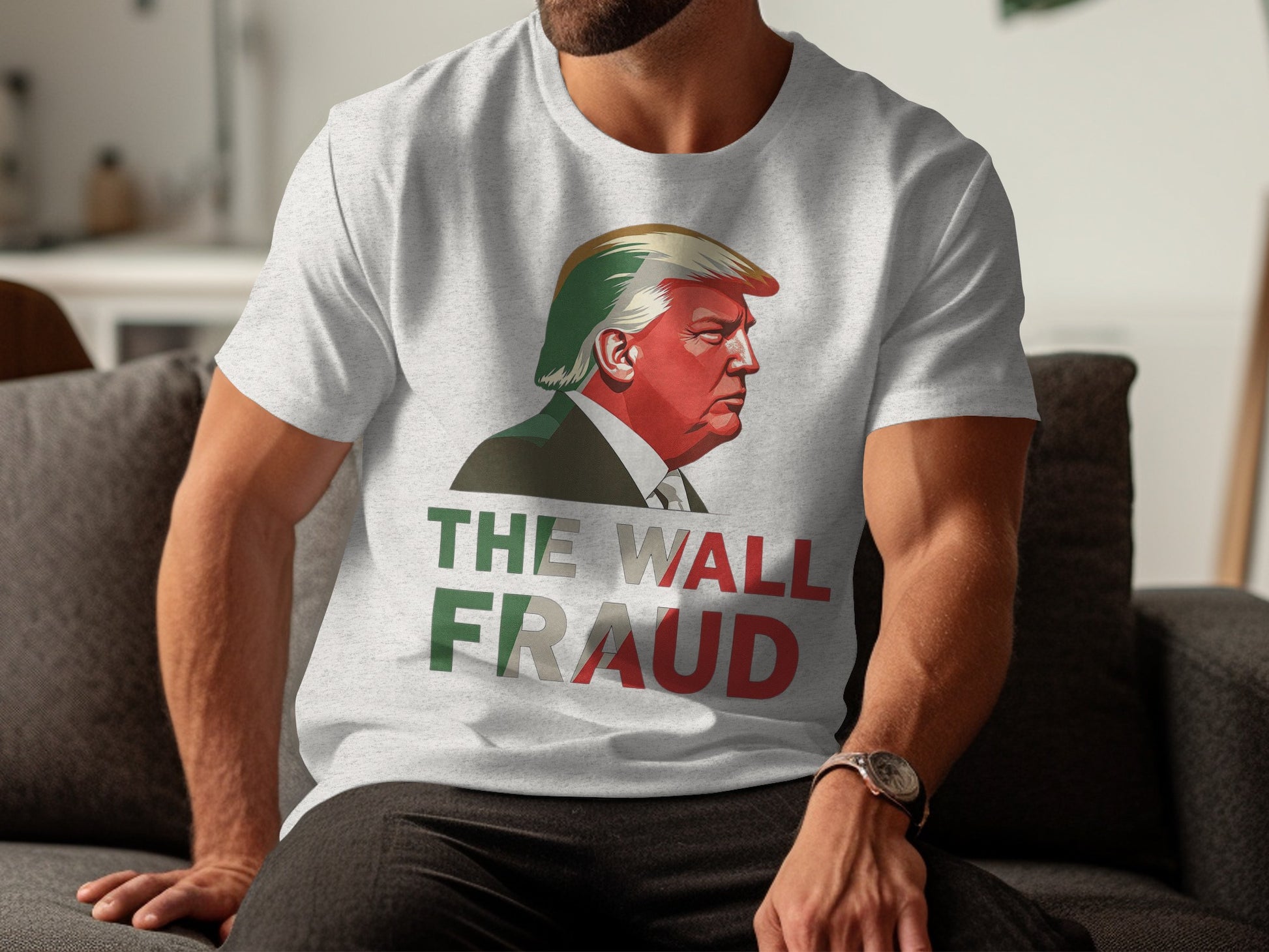 The Wall Fraud Graphic Tee Memorable Statement product