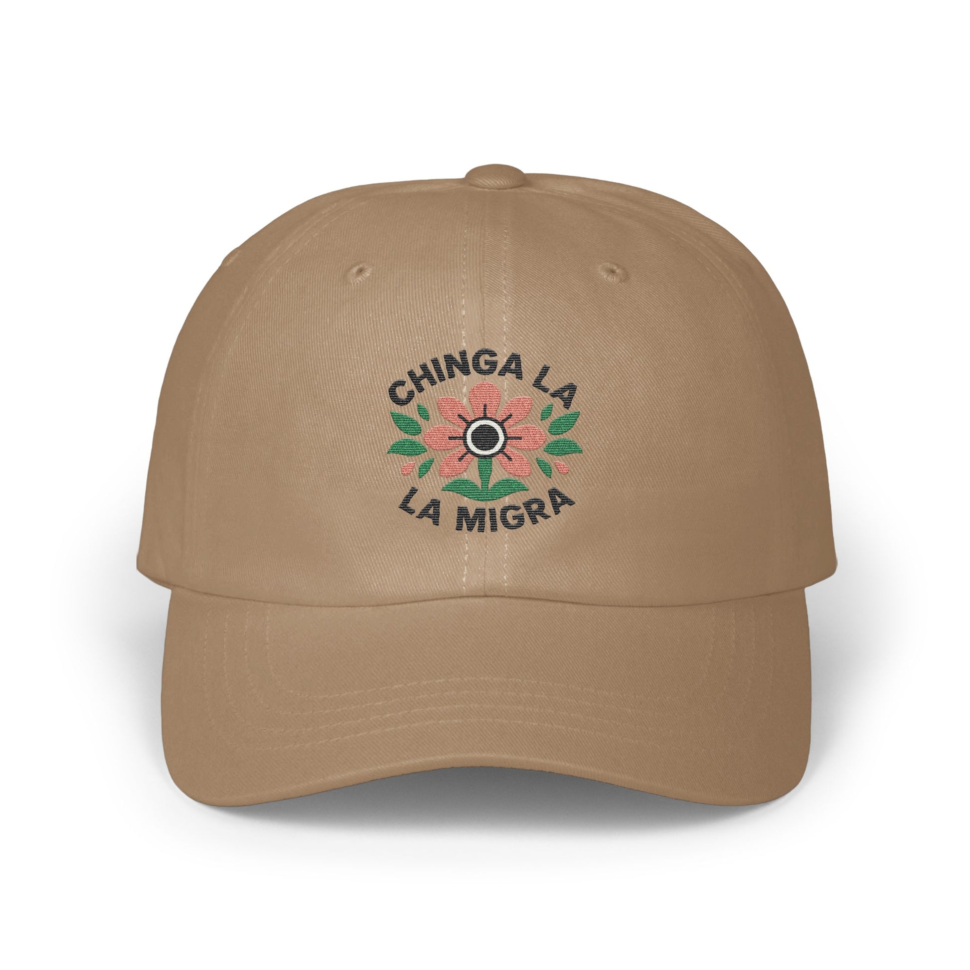 Chinga La Migra Embroidered Baseball Cap product