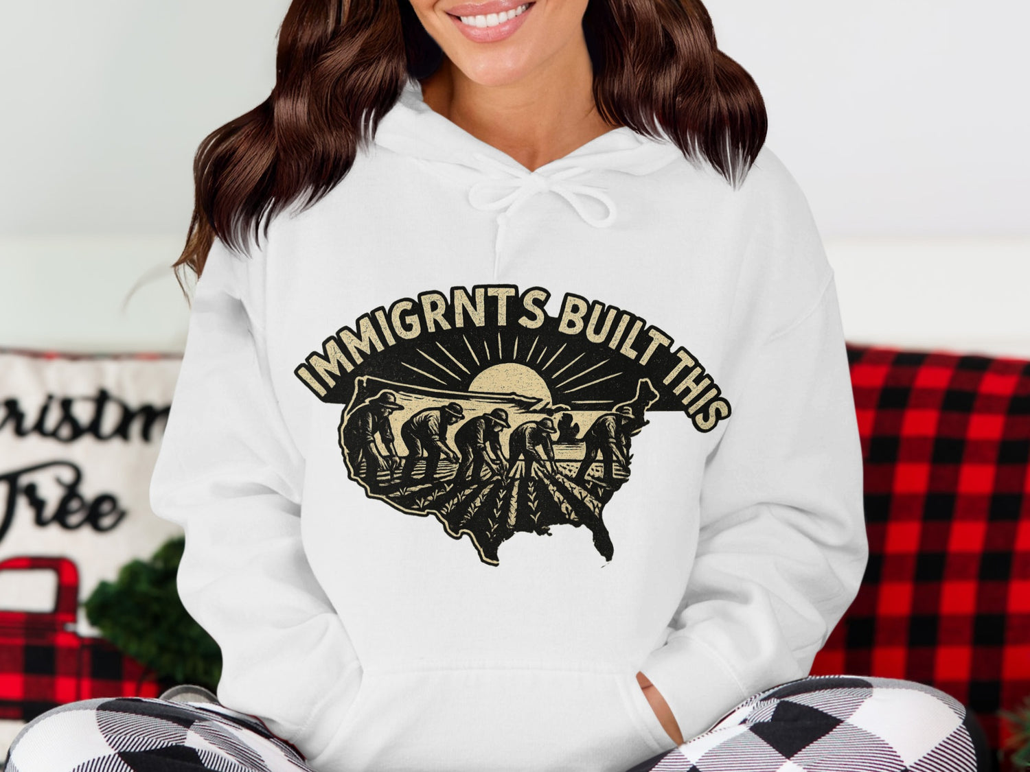 Immigrants Built This Graphic Hoodie product type