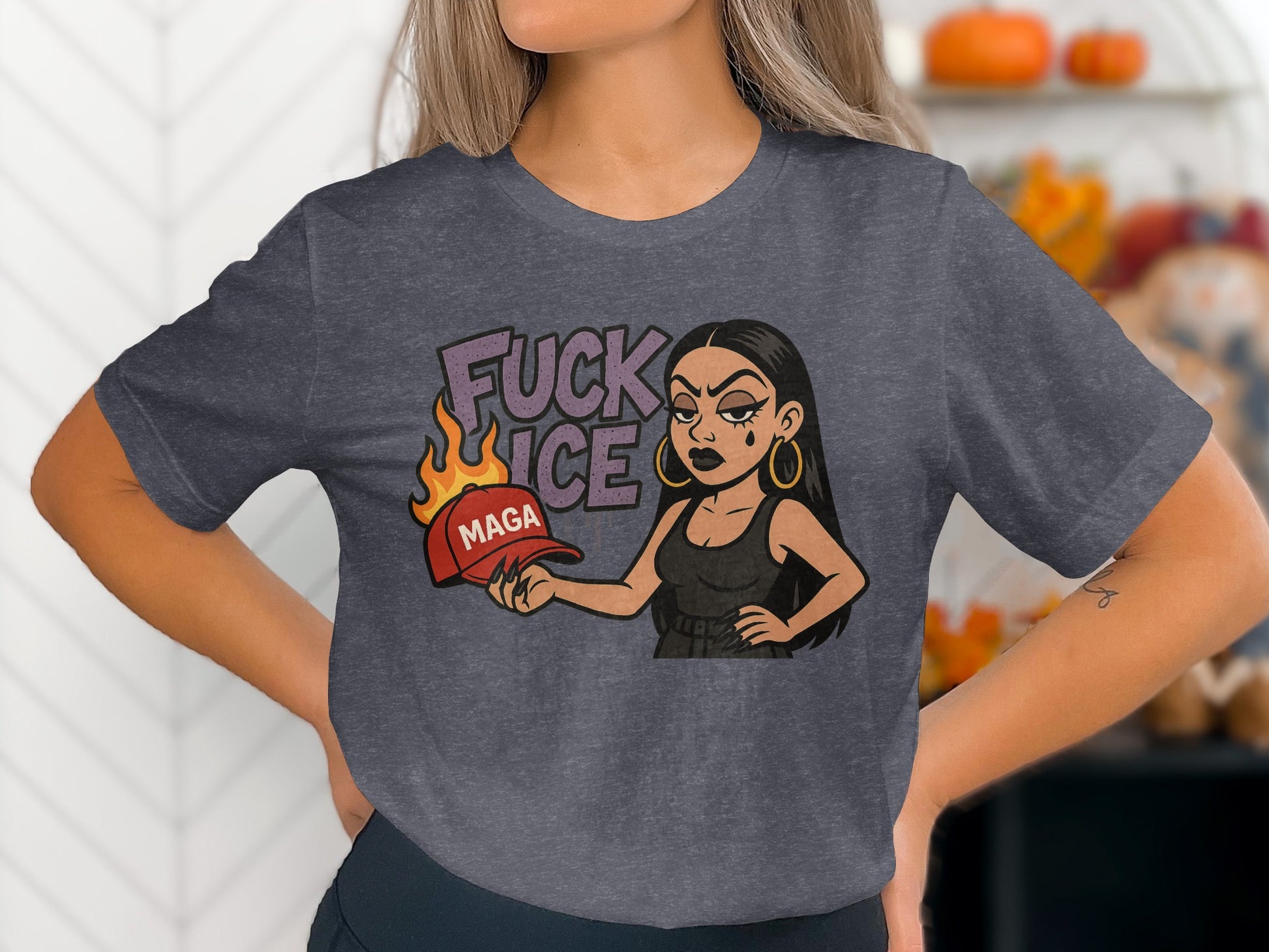 Bold Statement Graphic Tee with Unique Design product
