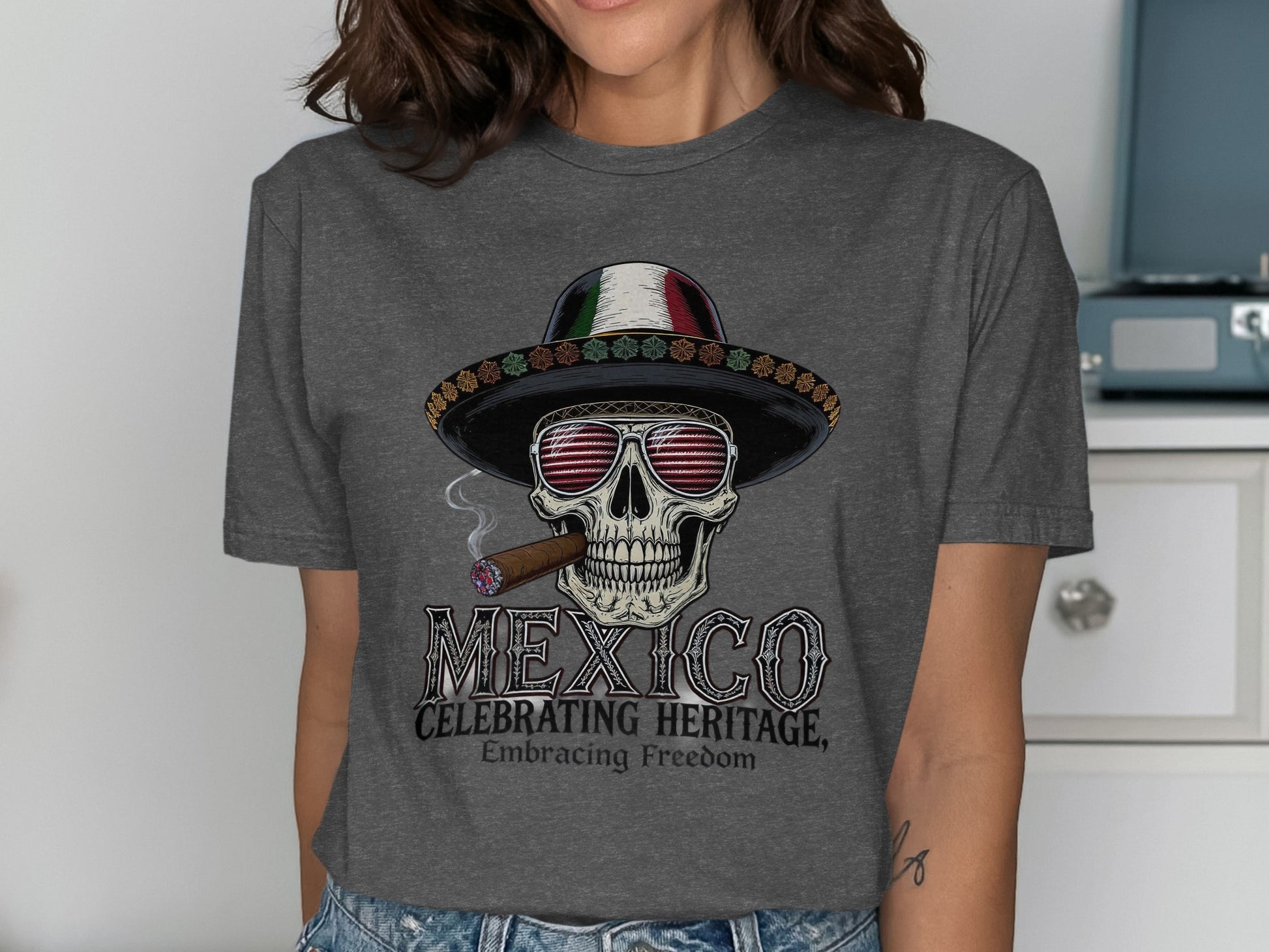 Mexico Celebrating Heritage Embracing Freedom Shirt product