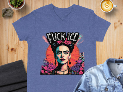 Colorful Graphic Tee with Iconic Artwork