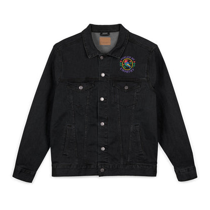 Embroidered Unisex Denim Jacket - Express Yourself with Unique Stitching, Casual Streetwear, Summer Festivals, Gifts for Trendsetters, [...]