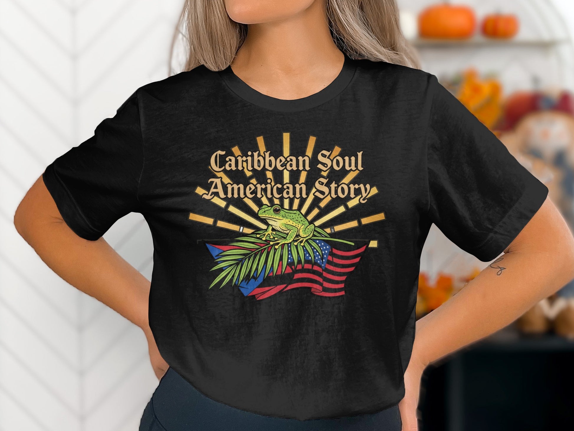 Caribbean Soul American Story t-shirt