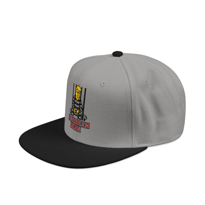 Anti Trump Hat, My American Dream Embroidered Snapback Hat - Stylish Cap for Everyday Wear, Perfect for Casual Outings, Birthdays, Streetwear Fashion, Gift for Him/Her