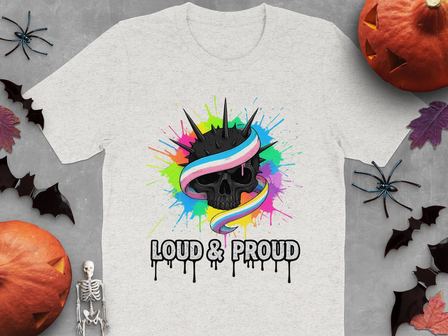 Loud and Proud Skull Halloween T-Shirt product