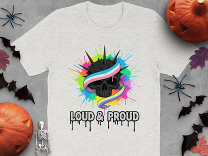 Loud and Proud Skull Halloween T-Shirt product