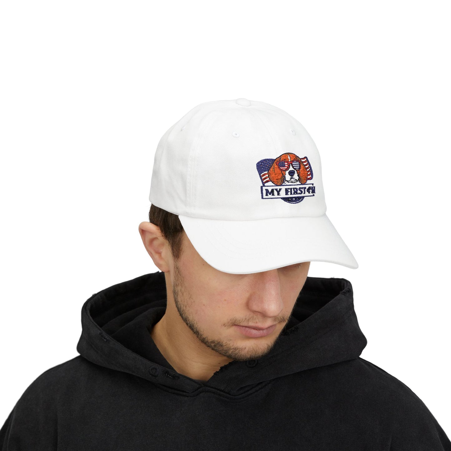 My First 4th of July Classic Dad Cap – Celebrate Freedom with Style!