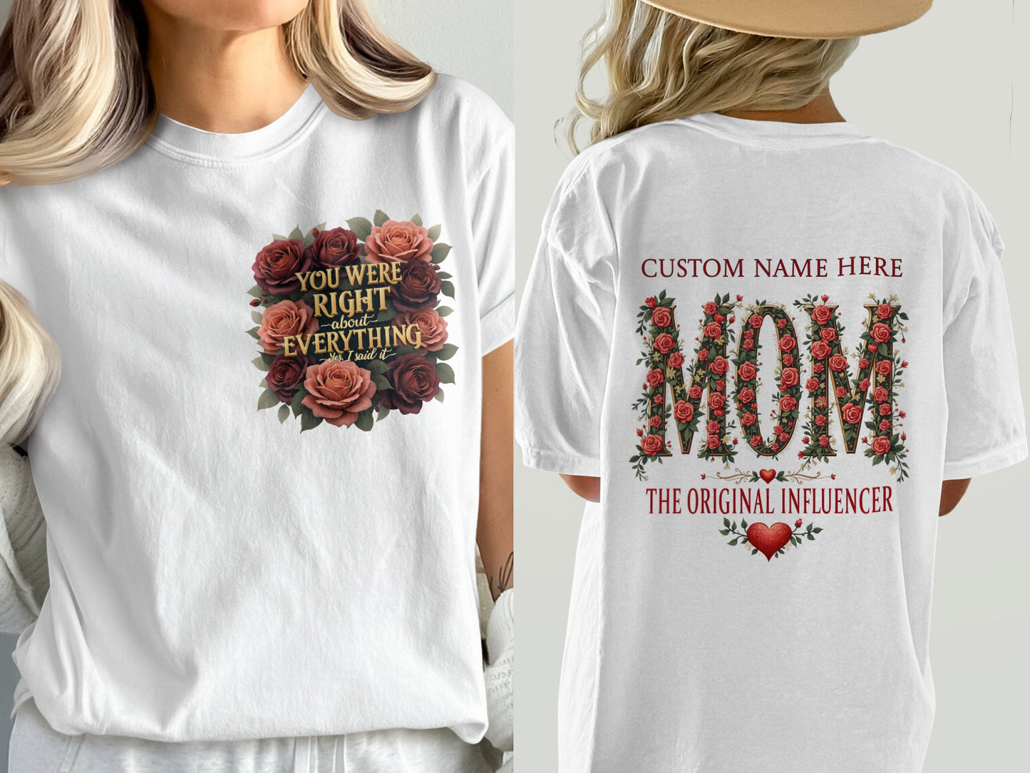 Custom Name You Were Right About Everything Mom product type