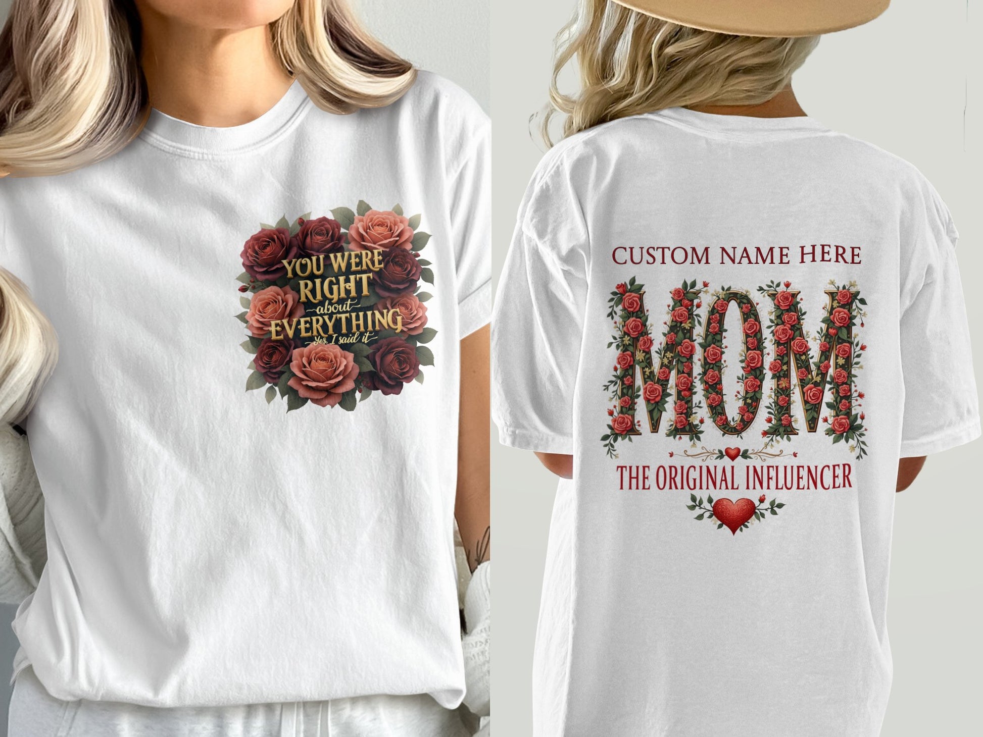 Custom Name You Were Right About Everything Mom product type