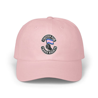 United For Trans Rights Embroidered Cap product type