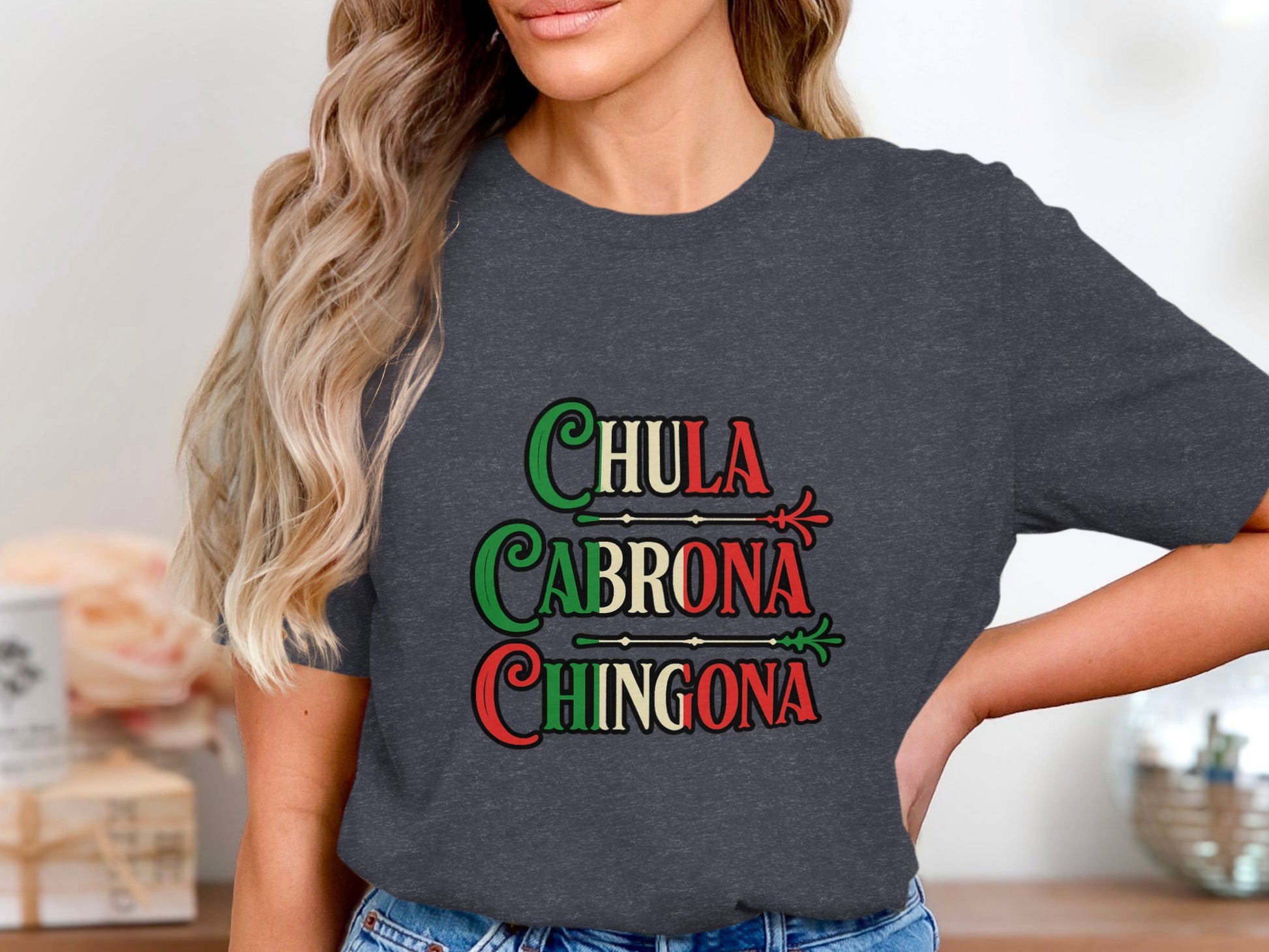 Chula Cabrona Chingona Mexican Culture T-Shirt product