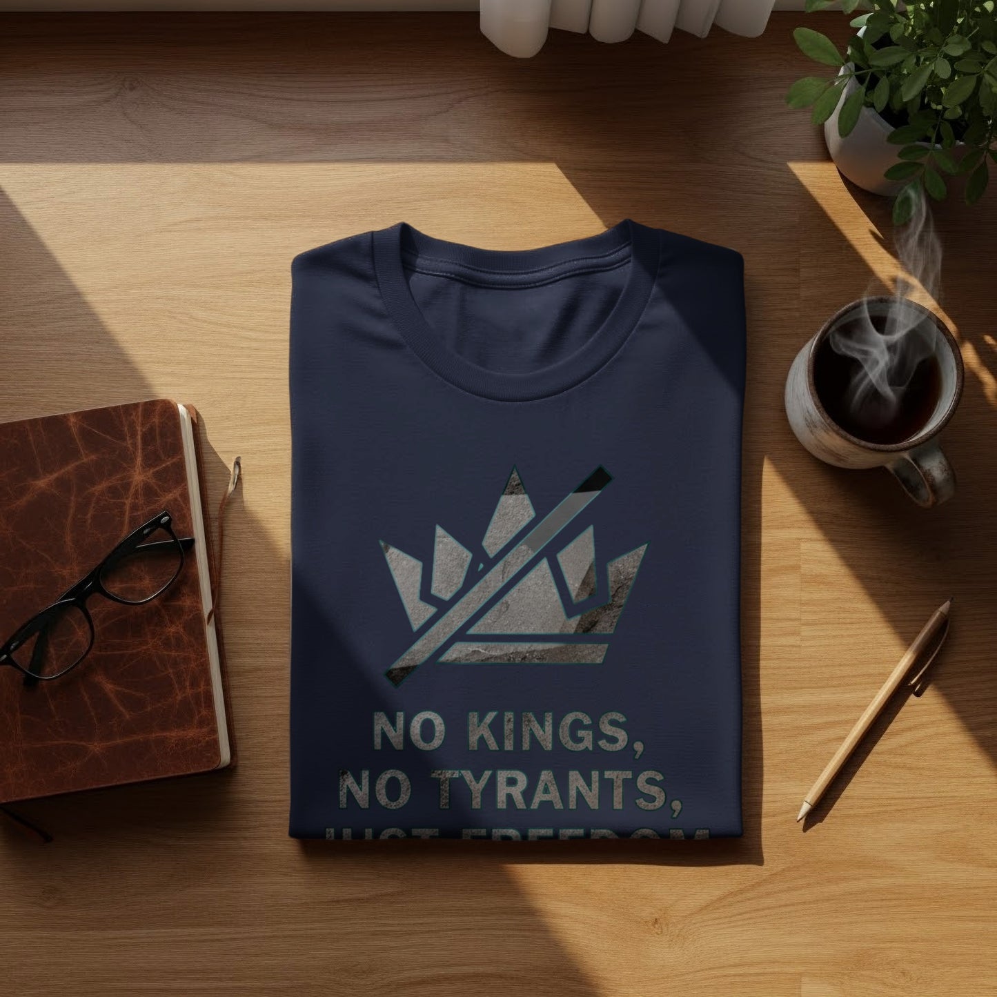 No Kings No Tyrants Just Freedom T-shirt