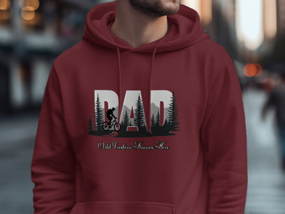Dad Design with Custom Name Option Hoodie product