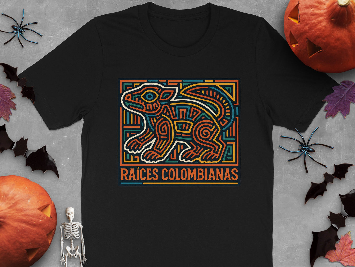 Raíces Colombianas Graphic T-shirt Halloween product