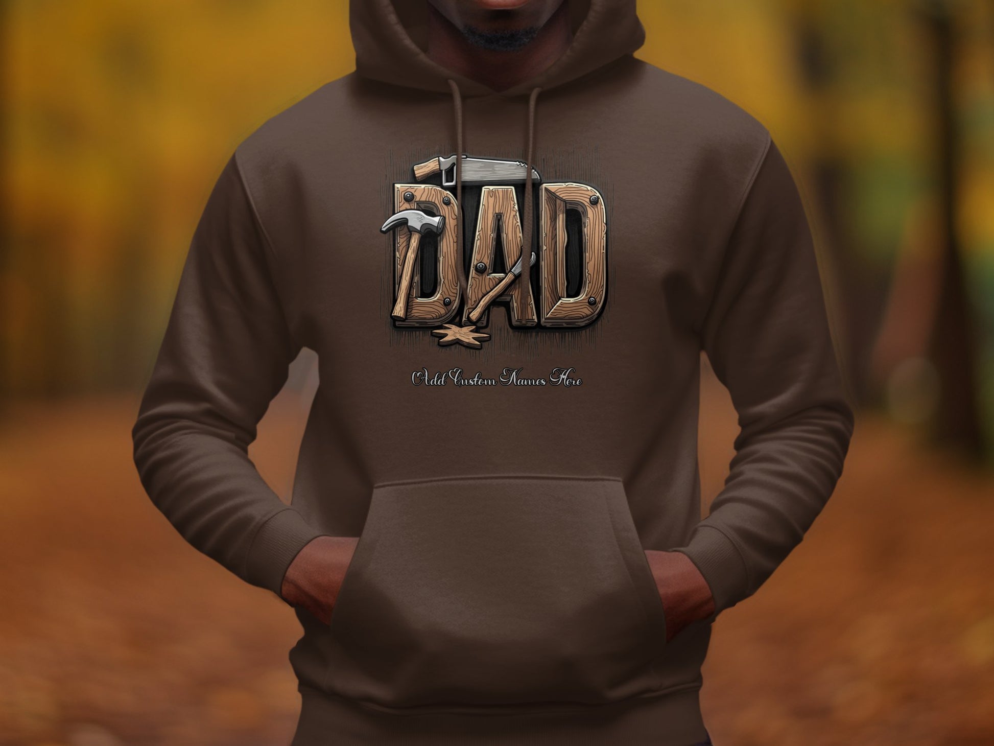 Wild Western Theme Dad Hoodie product
