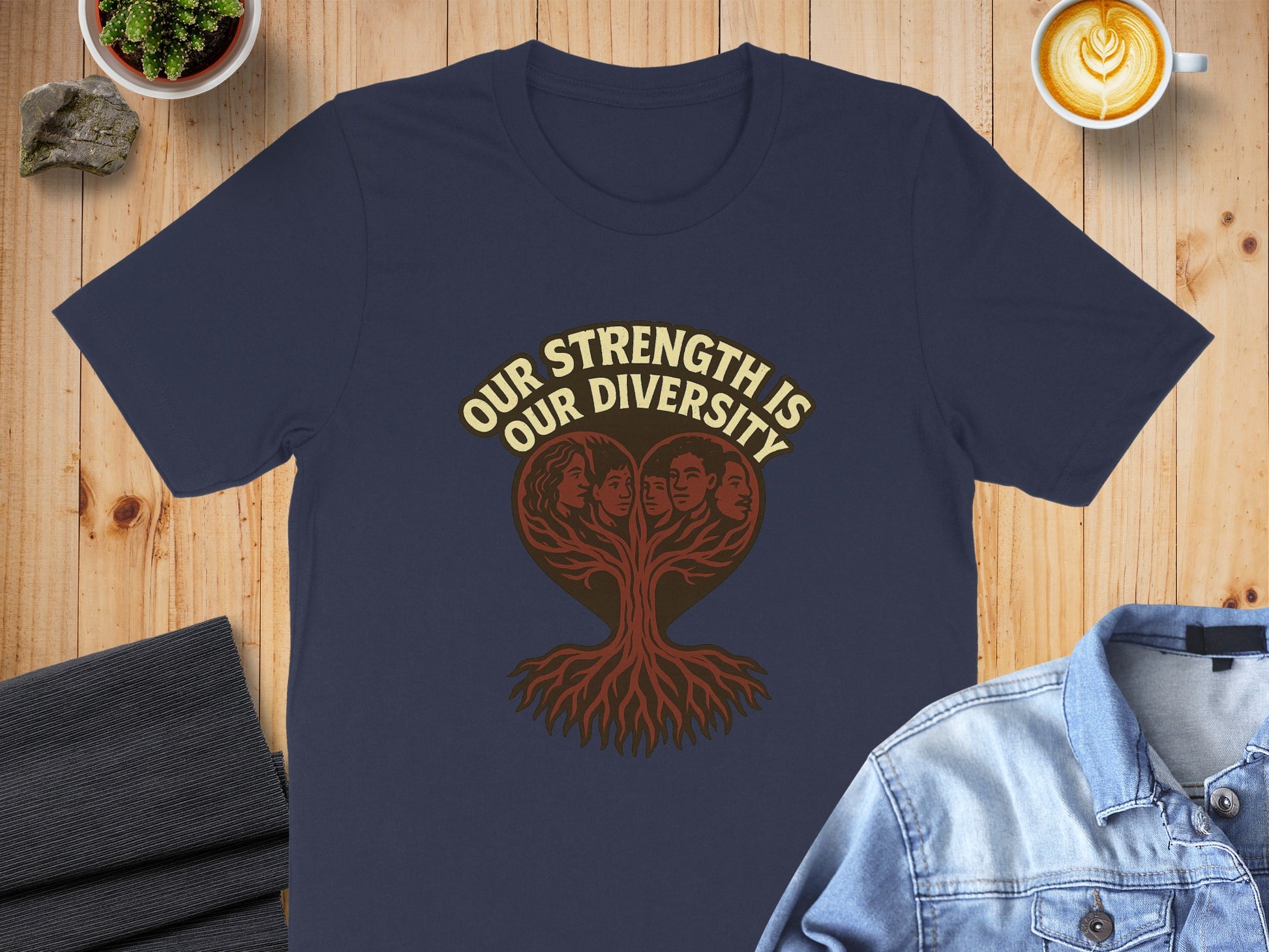 Our Strength is Our Diversity Graphic Shirt Product