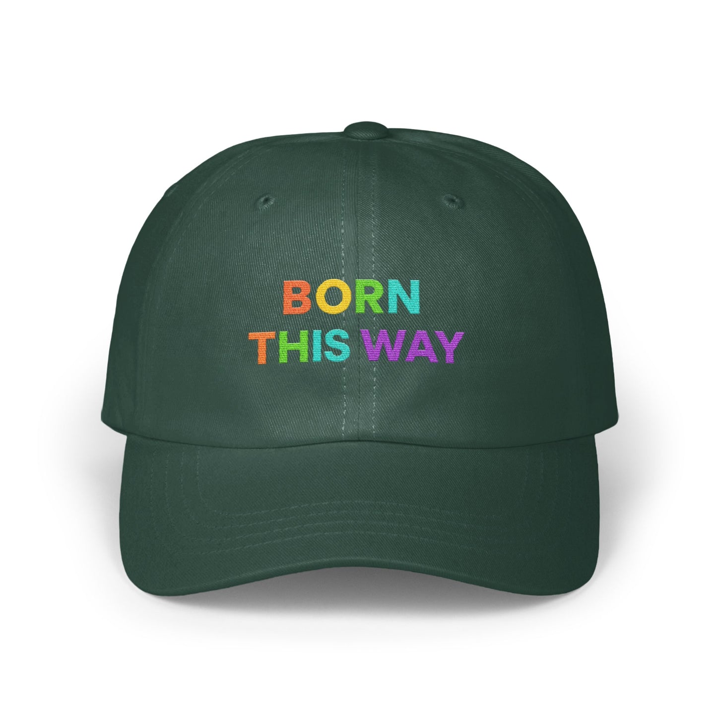Born This Way Green Baseball Cap product